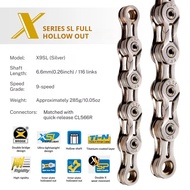 KMC | KMC Bike Chain 9/10/11 Speed Universal MTB Road Bike Chain Durable Anti-Rust Easy Install Cycl