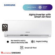 AC SAMSUNG 1.5 PK -AC Split Wall Samsung 1.5PK Alpha Inverter