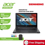 Acer Enduro Urban N3 - 14" Display with Intel i3-1115G4 / 8GB DDR4 / 512GB SSD (EUN314-51W-30S5)