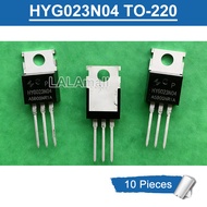 10pcs Original HYG023N04 G023N04 TO-220 HYG023N04NR1P 45V/179A N-channel MOSFET Transistor