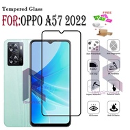 LAYAR NEW OPPO A57 2022 NEWEST TEMPERED GLASS FULL SCREEN PREMIUM QUALITY ANTI-SCRATCH FULL SCREEN O