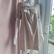 Dress NALLEY brandWanita size L silver preloved