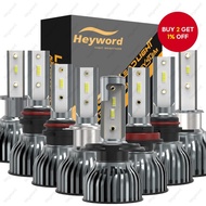 New car LED headlights H7 H1 H3 H4 H11 9005 9012 high brightness spotlight 3000k 4300k 6000k 8000k f