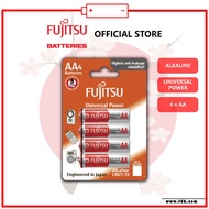 🔥PROMOTION🔥 Fujitsu Alkaline Battery Universal Power AA (4 Cells) - LR6(4B)FU-A/W-F1
