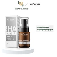 Serum BHA Giảm Mụn Ngừa Thâm BHA 2% + ZinC 1% Của DrCeutics
