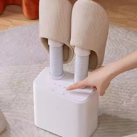 Shoes Dryer, Glove Dryer with Timer, Quick Drying Boot Dryer, Shoes Warmer for Snow Boots, Socks, Gl