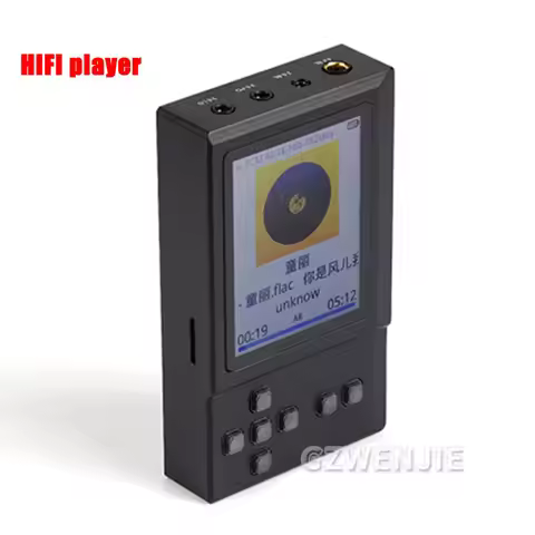 Z5C ES9039Q2M HiFi MP3 Music Lossless Player USB DAC Lossless Digital Rotary Music Bluetooth WIFI DS