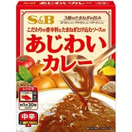 【Direct from Japan】S&B S&B Foods Ajiwai Curry Medium Spicy 170g x 6 pieces