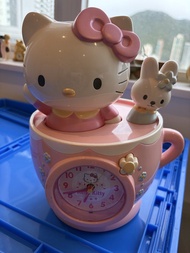Hello Kitty Alarm Clock with Bunny