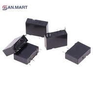 AN.MART 5PCS 24V Relay F3AA024E 5A 24VDC F3AA012E F3AA005E Normally Open 4 Feet Relay 5A MY