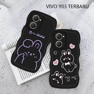 [BG05] New VIVO Y03 Type Wave Softcase - Handphone Case - Handphone Protector - Handphone Case