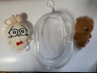 痛袋 公仔袋 痛包 娃包 (大) Itabag transparent pouch for plushie