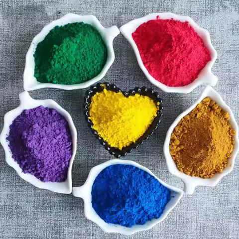 1kg Concrete coloring agent, iron oxide pigment, rubber coating, iron oxide red powder, floor tile c