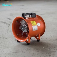 footful Strong Air Movement Axial Flow Fan Easy to Carry Portable Axial Fan Two-Way Use Exhaust Supp