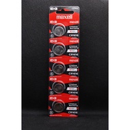 Maxell CR1616 Lithium Coin Battery (5 pcs)