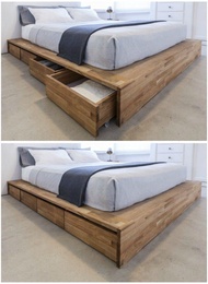 Tempat tidur kayu jati Aestetic | dipan minimalis laci | ranjang tidur minimalis modern | ranjanh tidur jati | dipan jati | dipan minimalis modern | dipan minimalis model terbaru | dipan murah | dipan custom murah