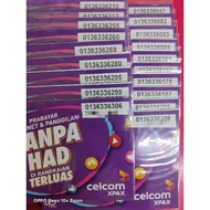 celcom new prepaid sim pack vip number/nice number