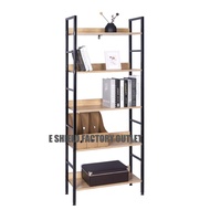 Produk fesyenSelamat dan sihatProduk popular 5 Tier Book Shelf Bookcase Book Rack Multipurpose Shelf Display Shelf Rak B