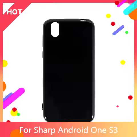 Android One S3 Case Matte Soft Silicone TPU Back Cover For Aquos Sense SH-01K SHV40 SH-M05 Phone Cas