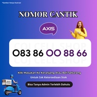 Kartu Perdana Cantik 11 Digit Axis Seri AA BB CC Murah dan Rapi