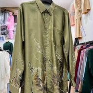 KEMEJA BATIK / CORAK BATIK MALAYSIA BATIK LELAKI CORAK SAROJA