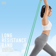 Long Resistance Band Set (5 Levels 20-115lbs) | Durable Exercise Band for Home Workouts