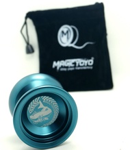 Vktech YOYO Magic Yo-yo N12 Shark Honor String Trick Deep Blue Aluminum