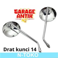 Spion Retro Spion Scoopy Spion Honda cb 100 Cb 125 Honda S90Z drat 14 Aksesoris Sparepart Motor