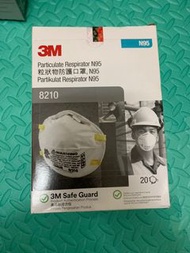 一盒20片3M N95 8210  防毒防微粒高防口罩 3M  Particulate Respirator 8210, N95 face mask