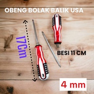 OBENG BOLAK BALIK KECIL 4MM USA NASA KECIL MURAH BERKUALITAS F7346