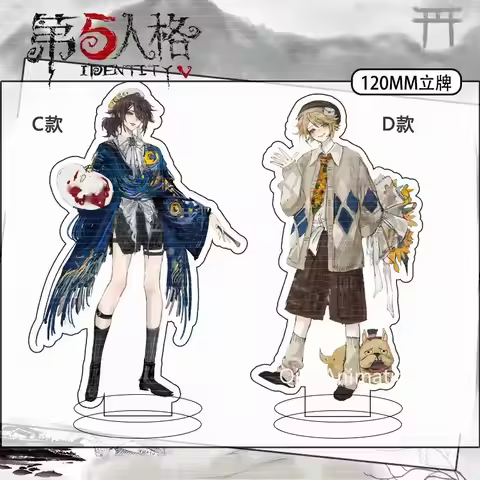 Anime Identity V Aesop Carl Edgar Valden Acrylic Stand Model Cosplay Desk Decor Model Plate Props Or