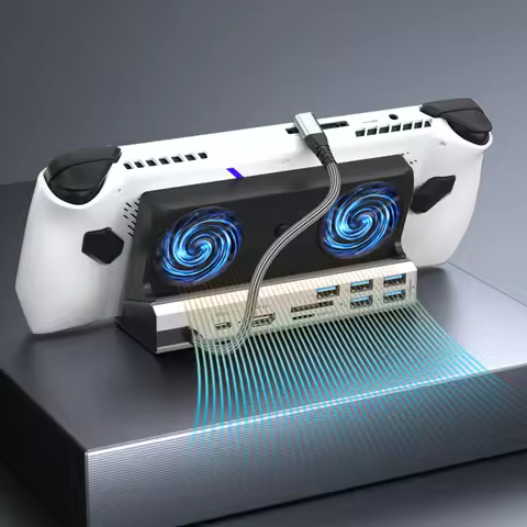 TV Base Stand Gigabit Ethernet 1000Mbps Dock Console Hub Type C USB 3.0 2.0 USB C Docking Station PD