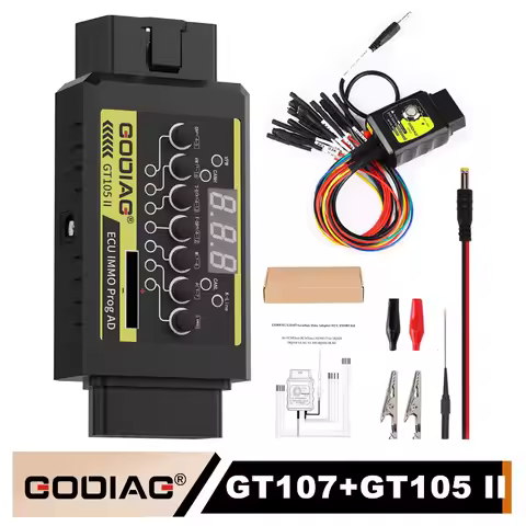 GODIAG GT107 + GT105 II DSG Plus Gearbox Data Adapter For DQ250, DQ200, VL381, VL300, DQ500, DL501 f