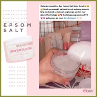 ▤ ☩ ◳ RYX SKIN DERM EXFOLIATOR EPSOM SALT BODY SCRUB