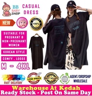 Korean Fashion Pregnant Woman Gown Maternity Dress Gaun Wanita Mengandung 175125