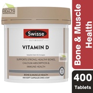 [Expiry: 12/2026] Swisse Ultiboost Vitamin D 400 Capsules