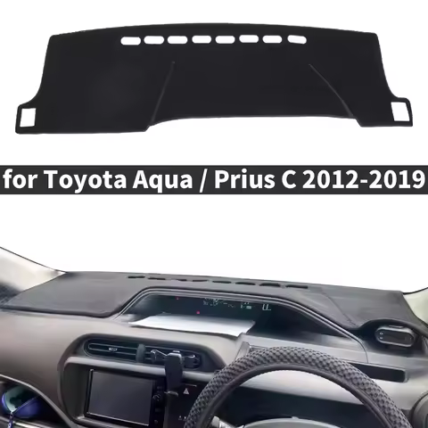 fit for Toyota Aqua Prius C NHP10 2019-2012 Accessories Dashmat Dashboard Cover Pad Protective Carpe