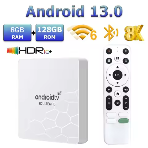 Q96 OHP 8K Hisilicon Hi3798M Smart TV Box Android 13 Quad Core 8GB 128GB Support 8K 4K HD IPTV 4G 5G