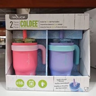 加拿大🇨🇦 REDUCE  兒童 保溫吸管杯414ml*2  304不鏽鋼