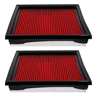 2Pcs Car Engine Air Filter for 370Z 350Z QX50 Q40 Q60 EX35 EX37 G37 G35 G25 16546-JK20A