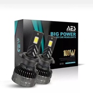 A PAIR OF 2 PCS LED CAR HEADLIGHTS 100 WATT POWERBIG H4 H11 CAR HEADLAMP