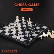 [เซ็ท 32 Size L] ครบชุด Chess Game ชุดหมากรุกไทย หมากฮอส แบ็กแกมมอน เกมส์กระดาน พับได้ พกพาสะดวก กระ