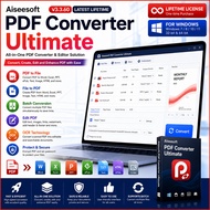 Aiseesoft PDF Converter Ultimate v3.3.60 Latest Lifetime For Windows PDF Converter Software