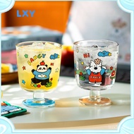 LXY Goblet Cute Wine Glass Goblet Red Wine Glass Water Juice Girlfriend Pair Gift, Water Glass