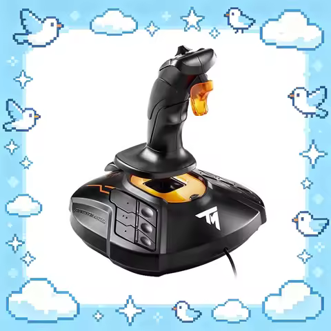 THRUSTMASTER T16000M FCS HOTAS Simulated Flying Rocker Accurate Linear Force Technology Game Rocker 
