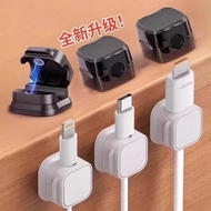 [Ready Stock] Magnetic Cable Organizer Desktop Mobile Phone Charging Data Cable Storage Organizer Br