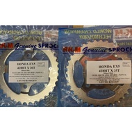 HONDA EX5 / EX5 HIPOWER  / EX5 HP / EX5 DREAM 428H RKM RK-M RK SPROCKET 13T 14T 15T 32T 33T 34T 35T 