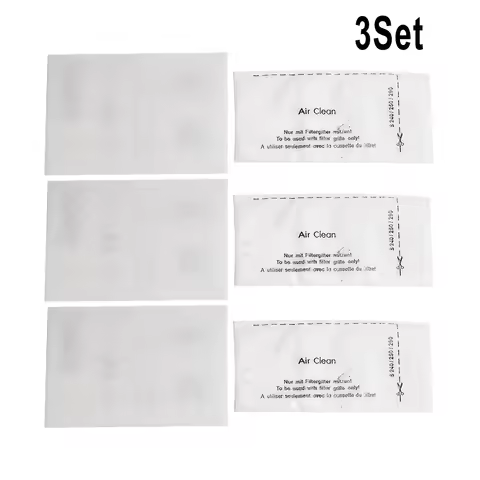 6pcs Super Air Clean Filters Motor Filter For Miele S200-S858 S4000 S5000 S8000 New C3 Series Vacuum