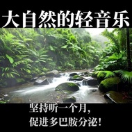 Nature Music White Noise Decompression Healing Water Sound Drip Sound Bird Sound Happy Sleep Aid Lig