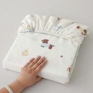 Cartoon Kids Soft and Comfortable 100% Cotton Cartoon Bedsheet Single Queen / King SizeFitted Bedshe